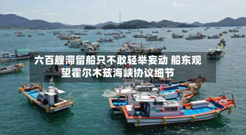 六百艘滞留船只不敢轻举妄动 船东观望霍尔木兹海峡协议细节