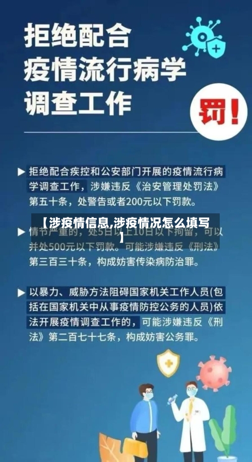【涉疫情信息,涉疫情况怎么填写】