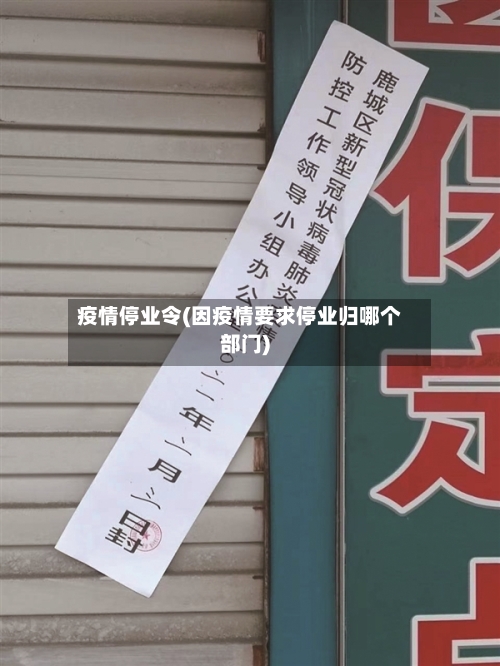 疫情停业令(因疫情要求停业归哪个部门)-第2张图片